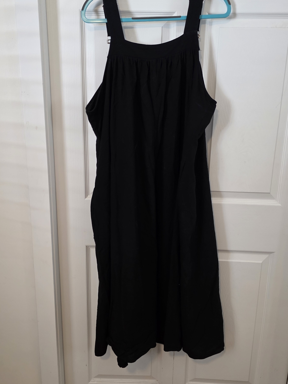 BloomChic Black Plus-Size Pinafore Maxi Dress - Picture 5 of 8